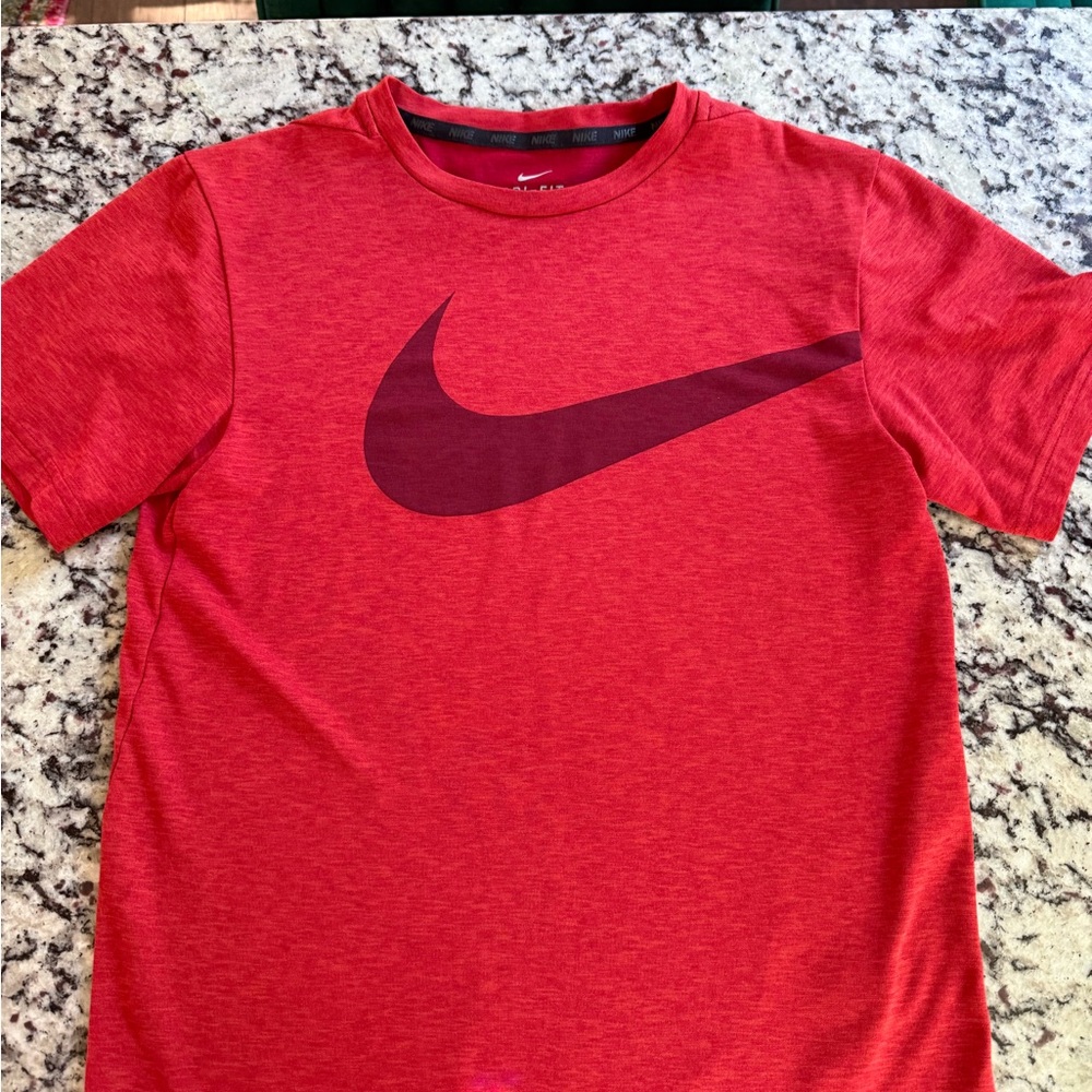 Nike Dri-FIT Red Athletic Shirt